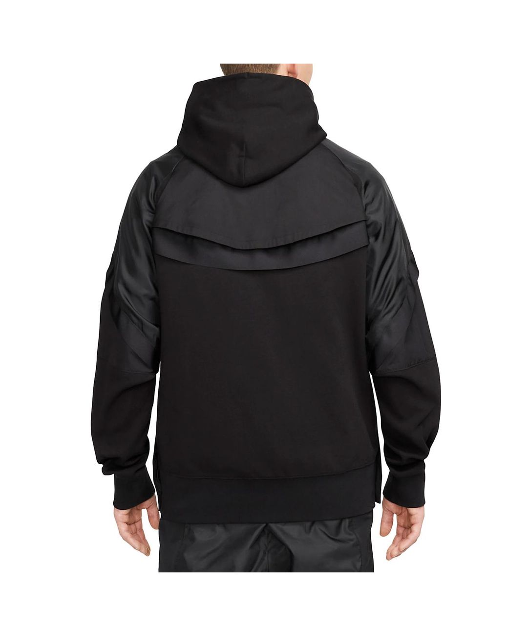 Nike Black X Sacai Full-Zip Hoodie Dq9030-010 for men