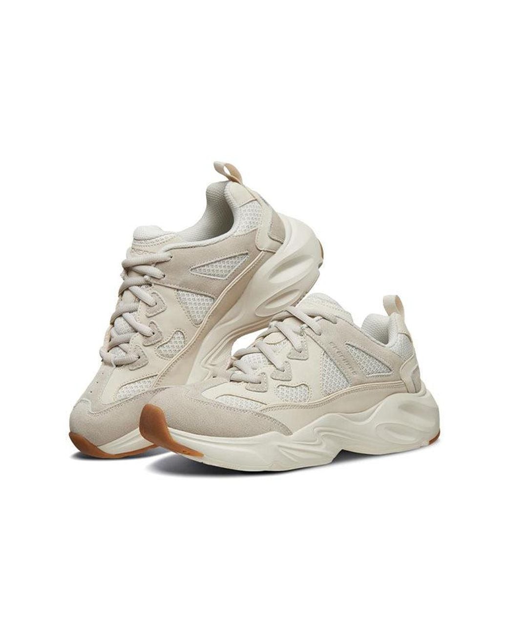 Skechers White (Wmns) Stamina Airy Low Running Shoes Gs