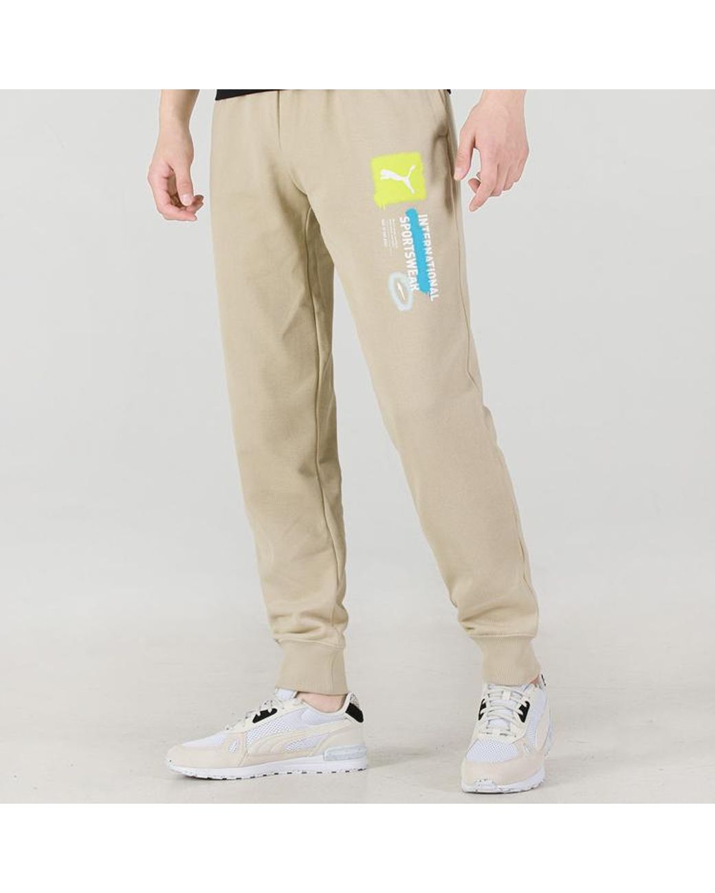 PUMA Natural Logo International Sportswear Pants for men