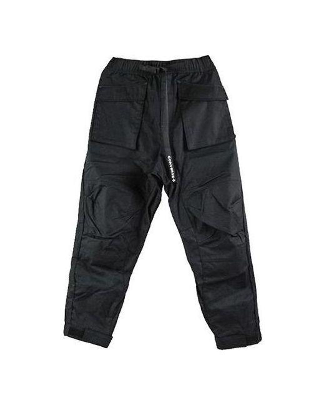 Converse Black Paneled Jogger for men