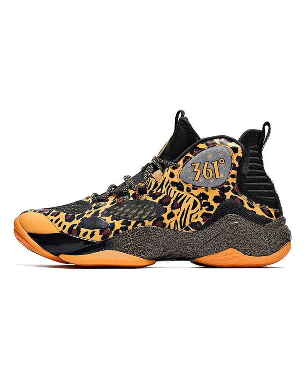 361 Degrees Black X Aaron Gordon 2020 Basketball Shoes for men