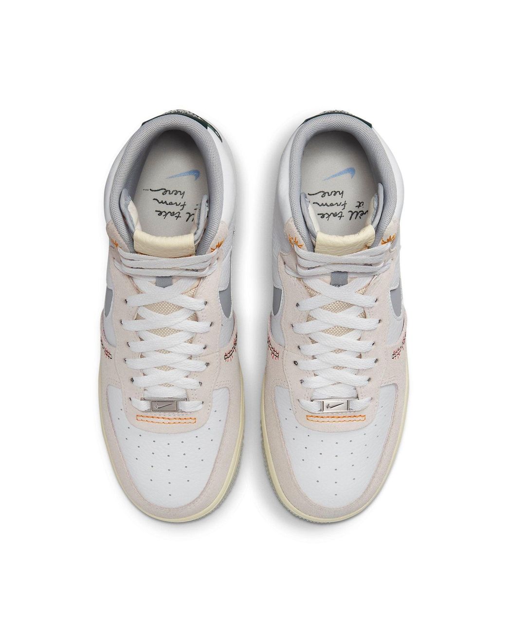 Nike White (Wmns) Air Force 1 High Sculpt 'We'Ll Take It From Here'