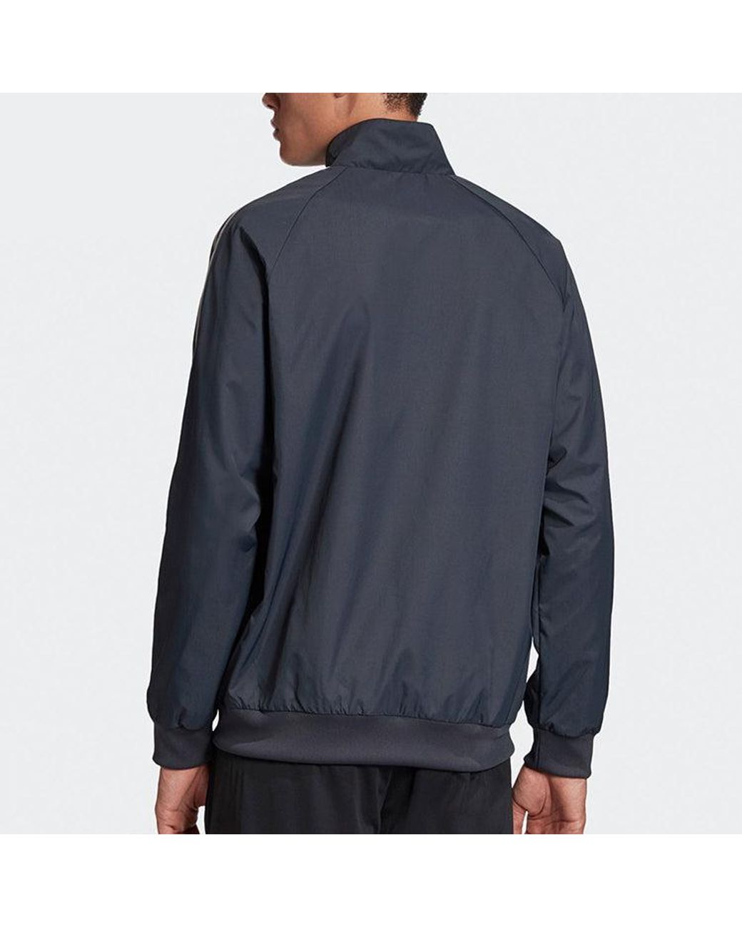 Adidas Blue Fcb Anthem Jkt Bayern Munich Soccer/Football Training Sports Jacket for men