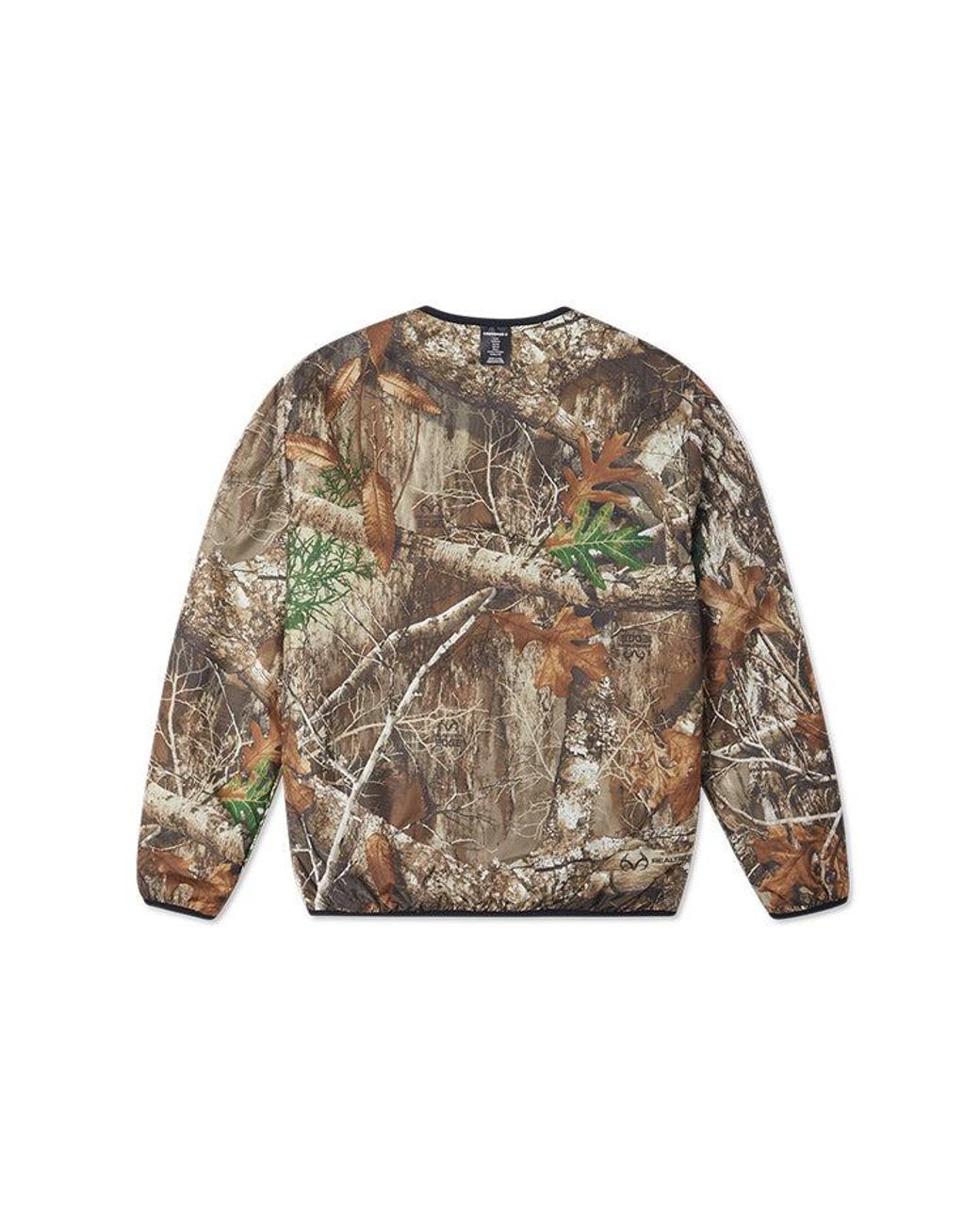 Converse Green Utility Reversible Sherpa Jacket 'Real Tree Edge Camo' for men