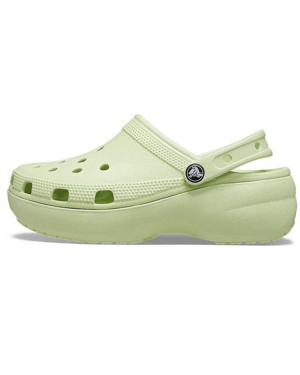 CROCSTM Green Classic Platform Clog W