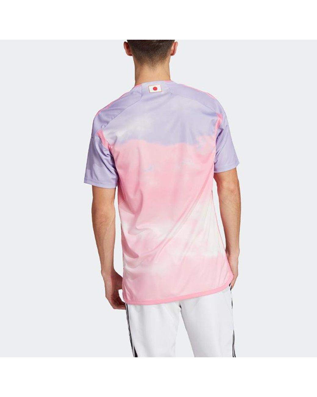 Adidas Pink Japan Team 23 Away Jersey for men