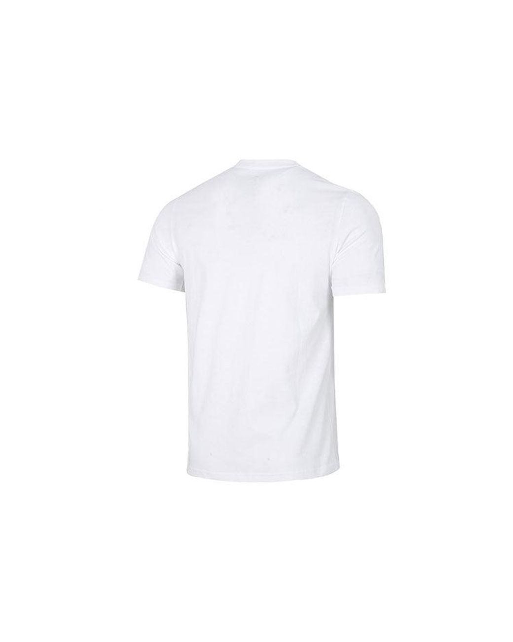 Adidas White Logo Pattern Running Gym Round Neck Short Sleeve for men
