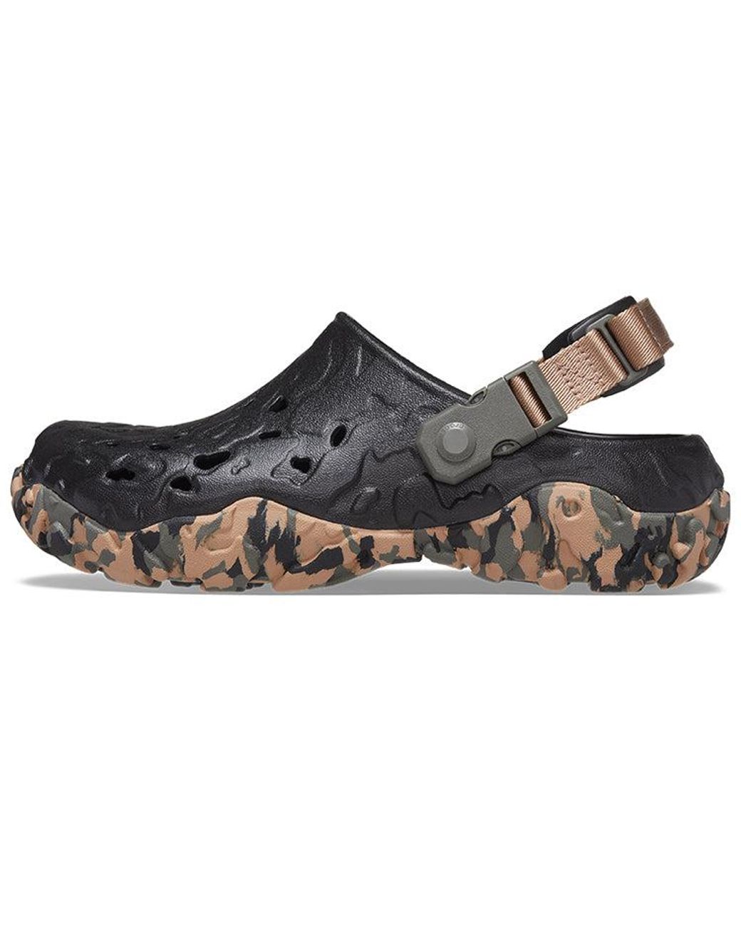 CROCSTM Brown All-Terrain Atlas Clogs Cork'