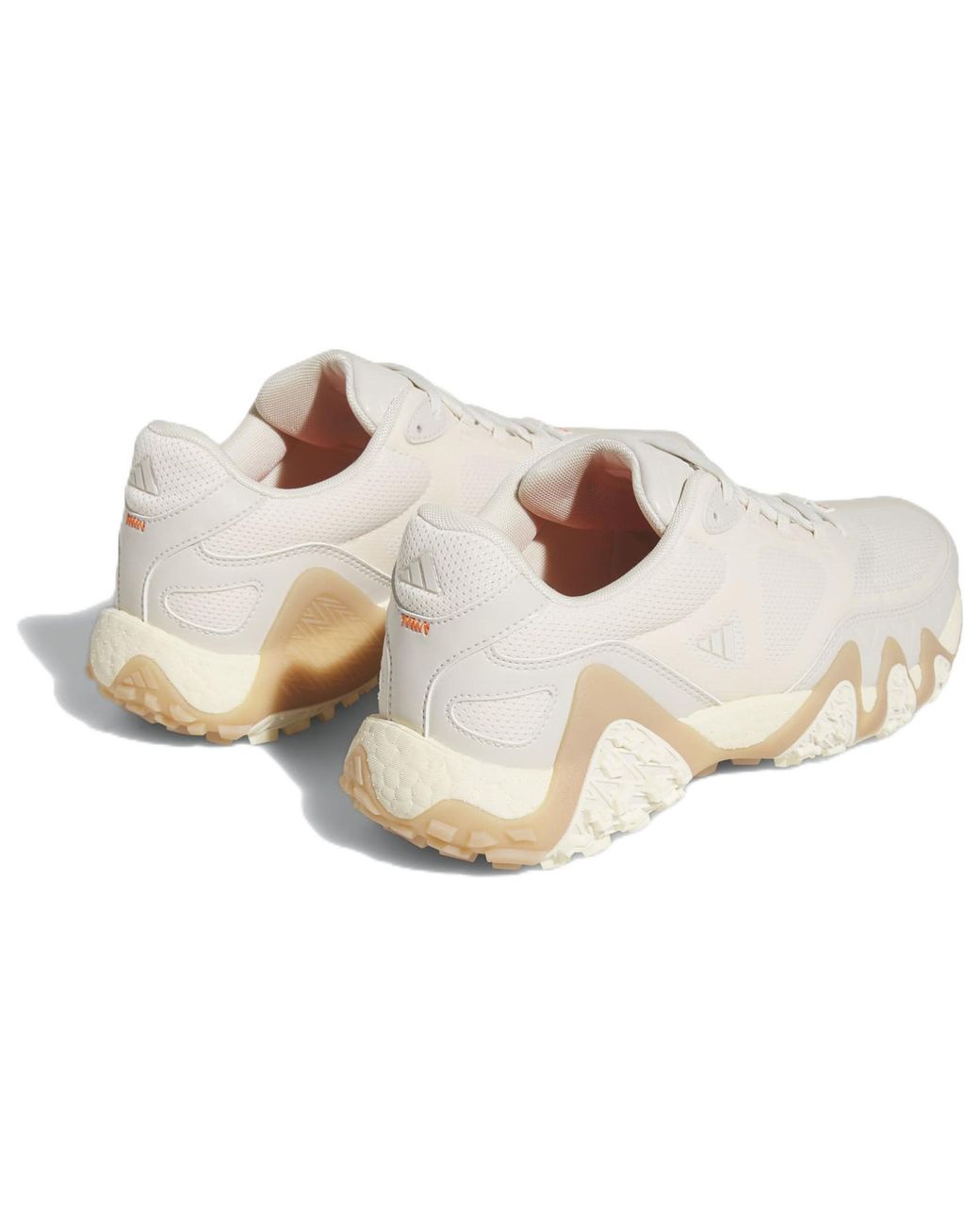 Adidas White Adicross Lo Boost Golf Shoes 'Wonder' for men