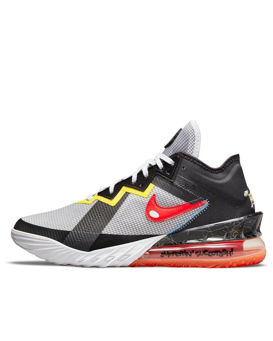Nike Blue Space Jam X Lebron 18 Low 'Sylvester X Tweety' for men