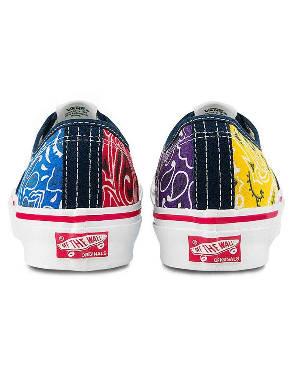 Vans Blue Bedwin & The Heartbreakers X Authentic 'Bandana Pack for men