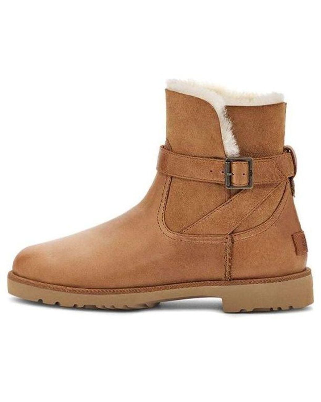 Ugg Brown (Wmns) Romely Buckle Boot 'Chestnut'