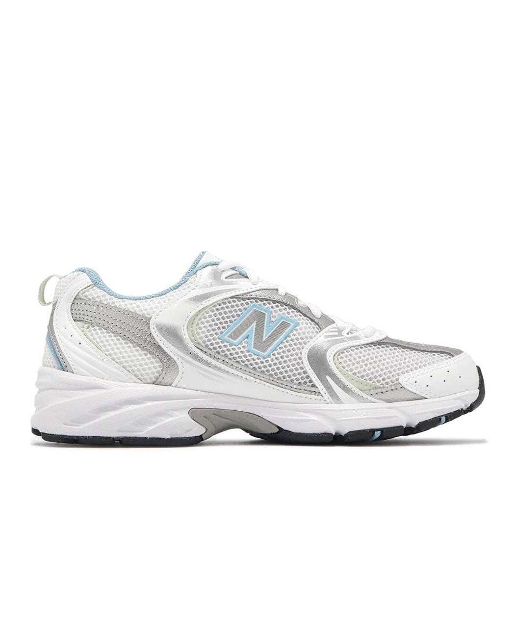 New Balance White 530 'Chrome' for men
