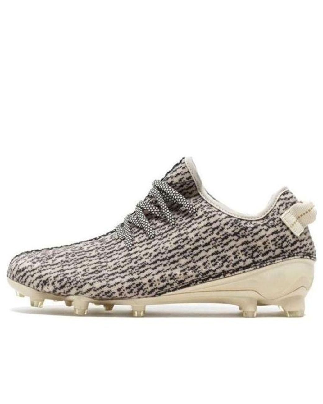 Adidas White Yeezy 350 Cleat 'Turtle Dove' for men