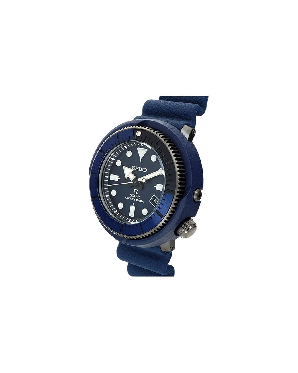 Seiko Blue Prospex Street Series Sports Quartz Solar Energy