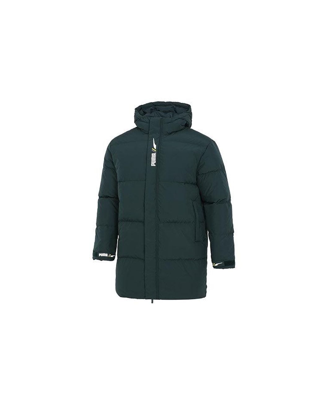 PUMA Green Windproof Down Warm Jacket for men