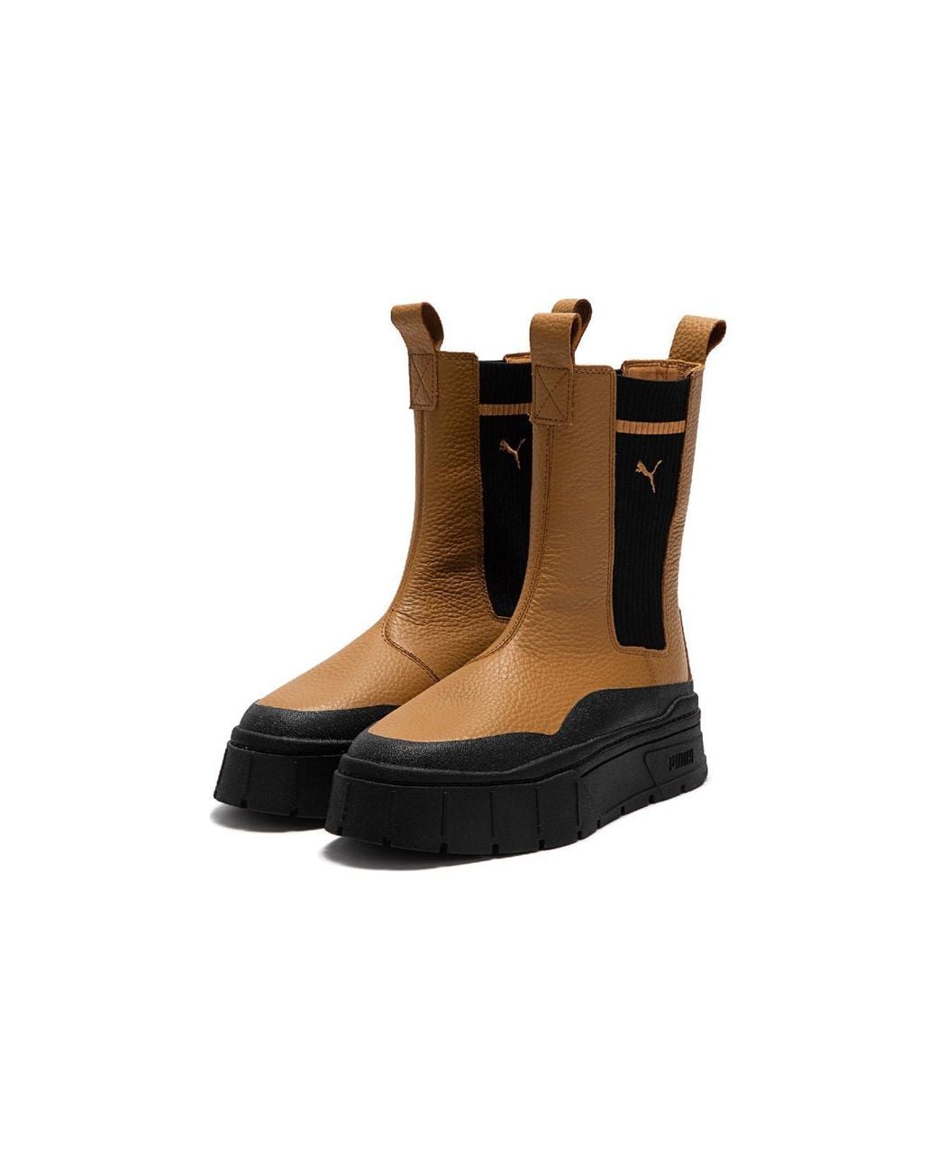 PUMA Black (Wmns) Mayze Stack Chelsea Boot 'Desert'