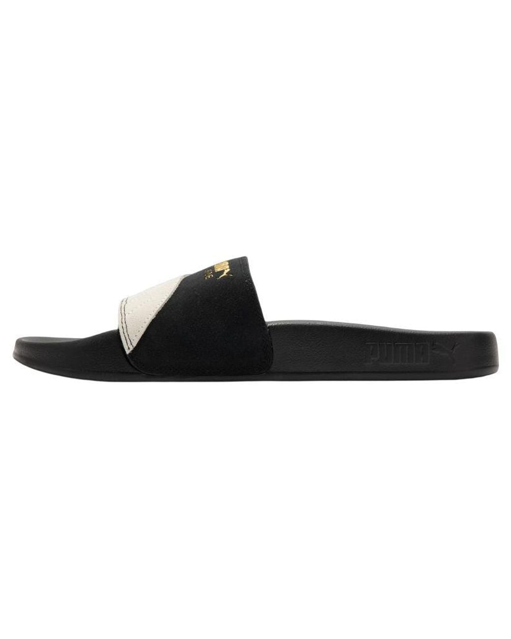 PUMA Black Lead Cat 2.0 Suede Og Slide for men