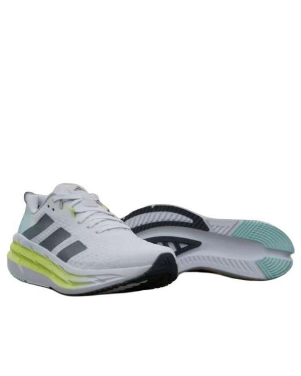 Adidas White (Wmns) Adistar 3 'Cloud Core Pulse Lime'