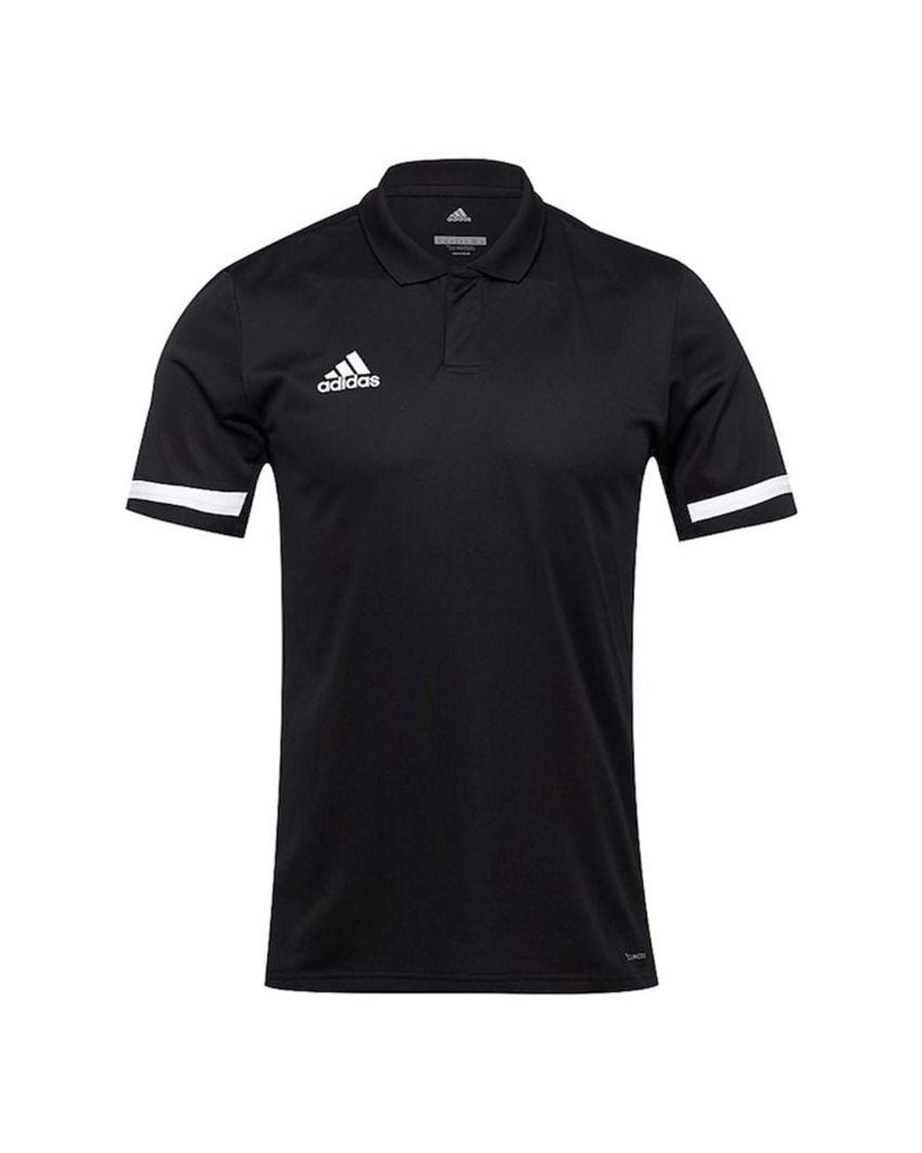 Adidas Black T19 Polo M Athleisure Casual Sports Badminton Short Sleeve Polo Shirt for men