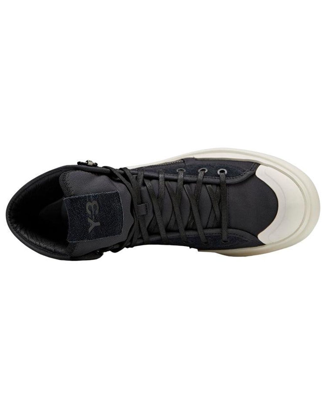 Adidas Black Y-3 Ajatu Court High Off' for men