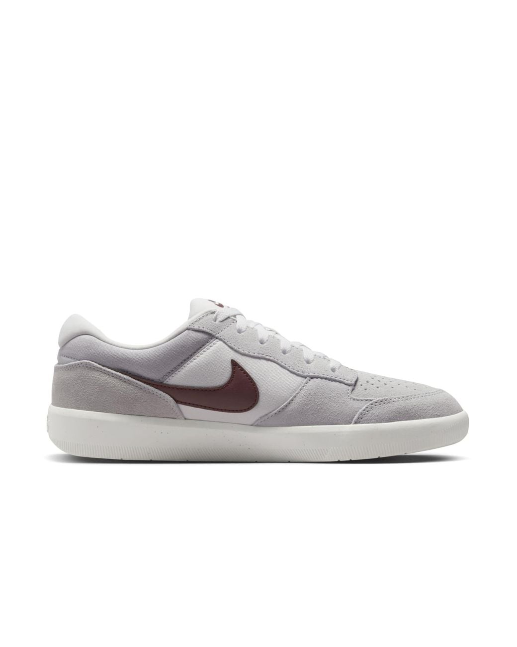 Nike Gray Sb Force 58 'Light Smoke Burgundy' for men