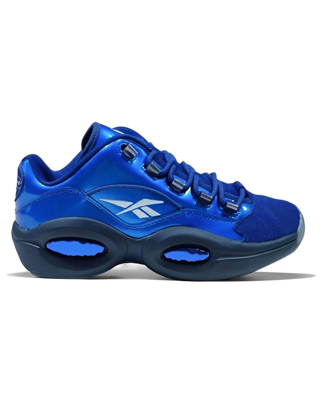 Reebok Blue Question Low X Panini Rookie Signature Prizm' for men
