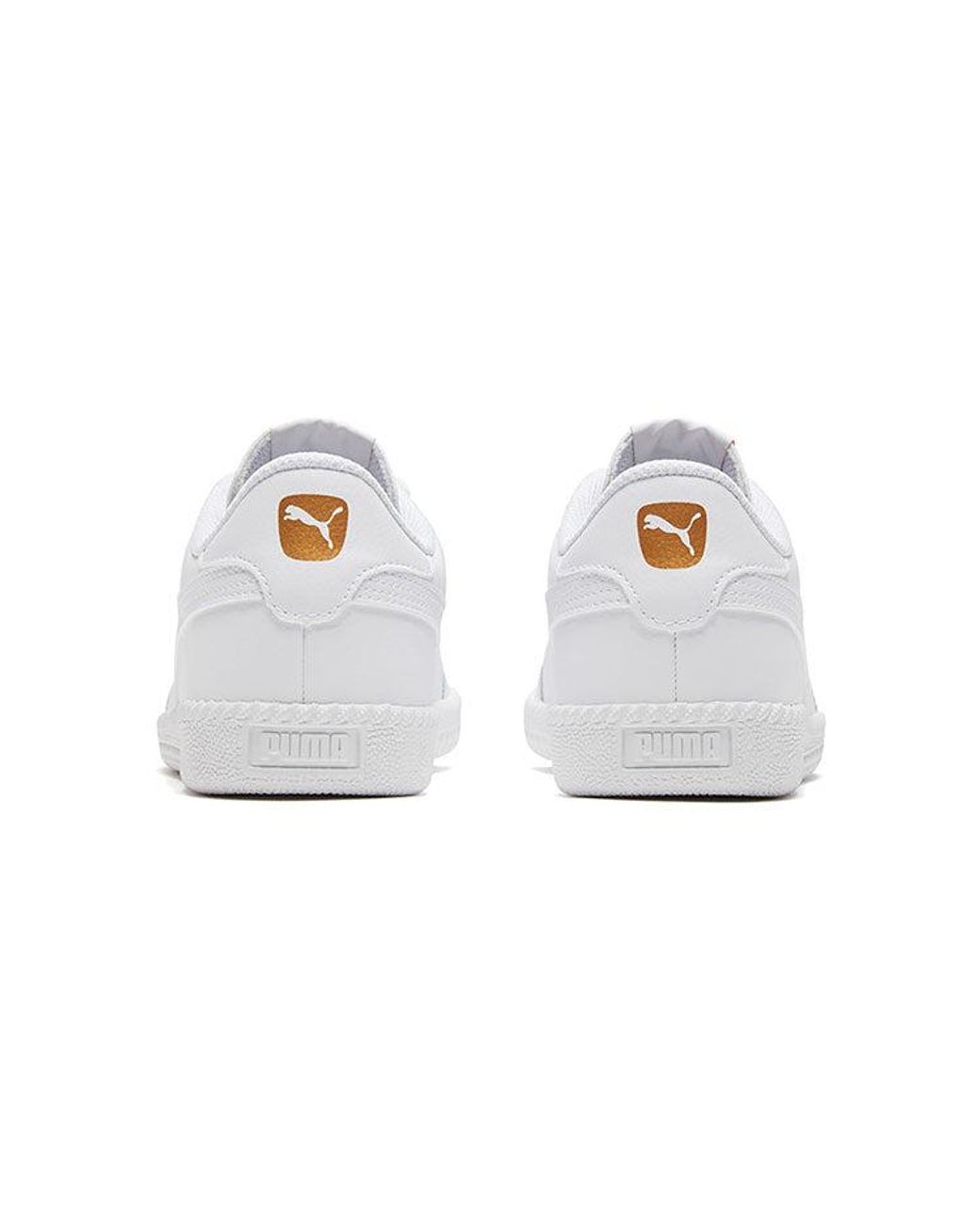PUMA White Astro Cup L/ Low Casual Board Shoes for men