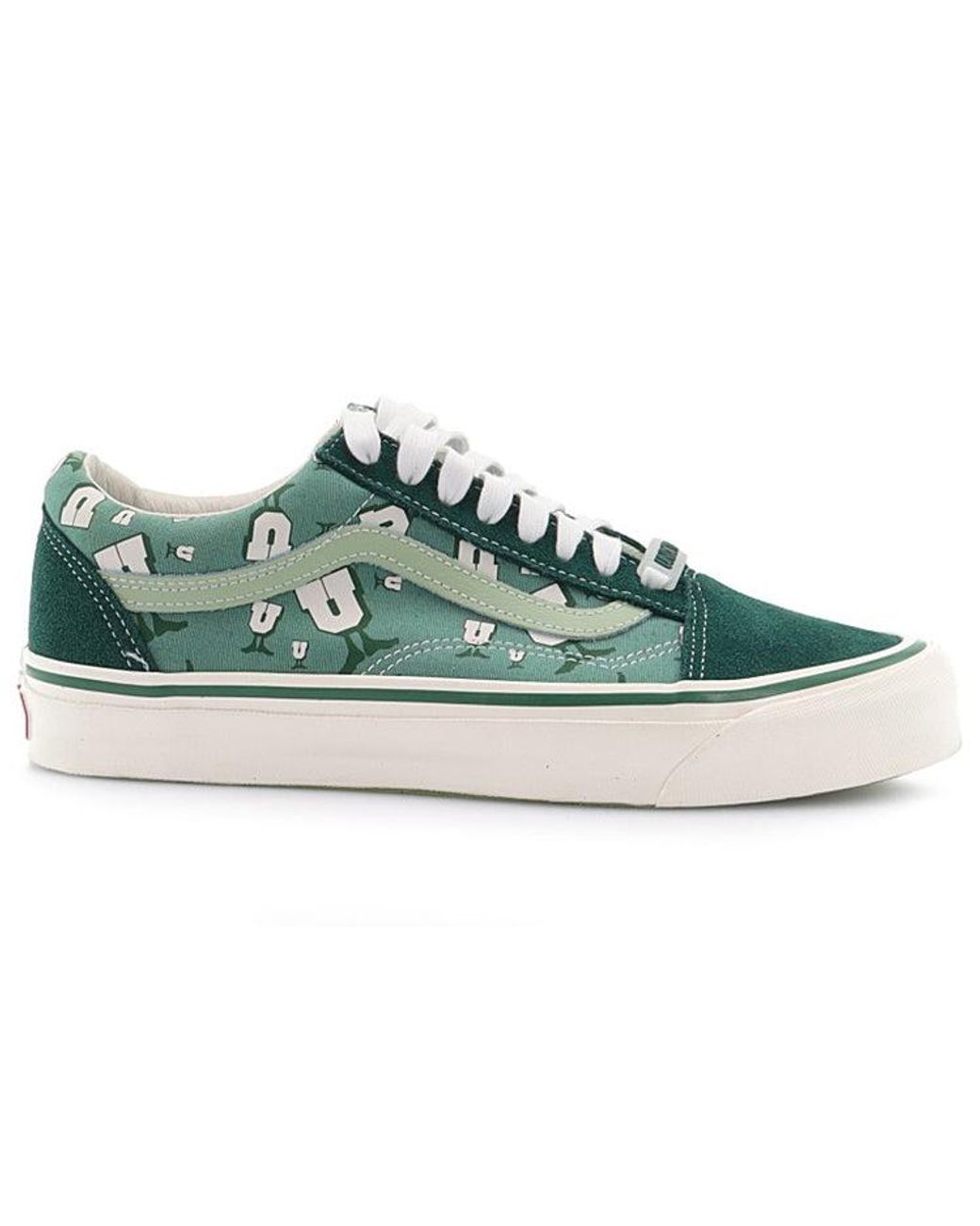 Vans Undefeated X Old Skool Lx in Green for Men | Lyst