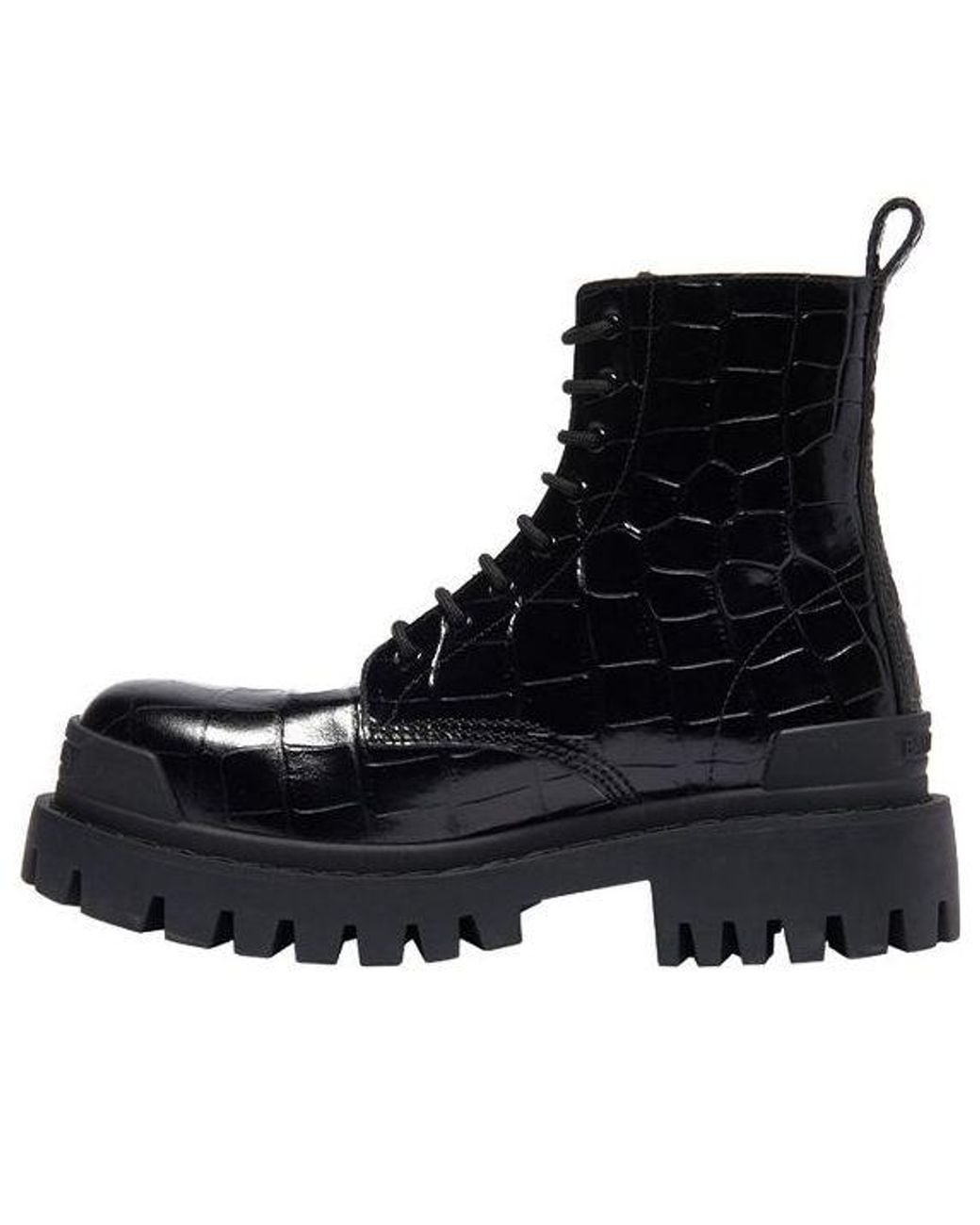 Balenciaga Black (Wmns) Strike Martin Boots