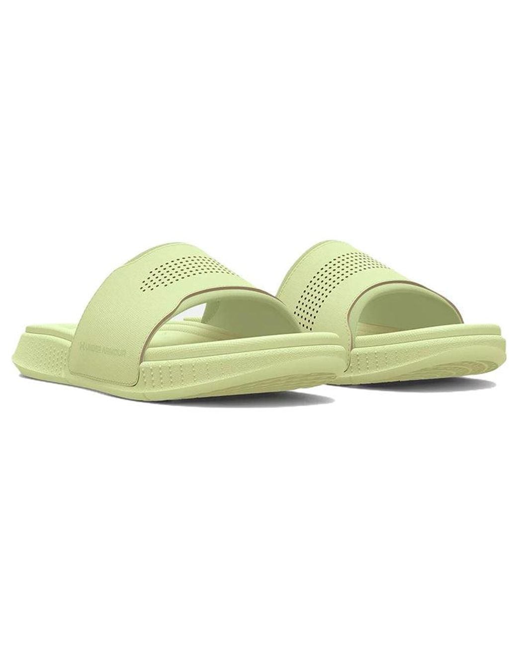 Under Armour Green Ansa Elevate Slide 'Pale' for men