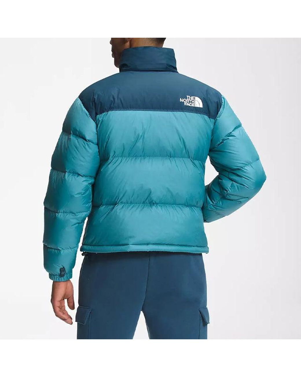 The North Face Blue 1996 Retro Nuptse Jacket Storm/Monterey for men