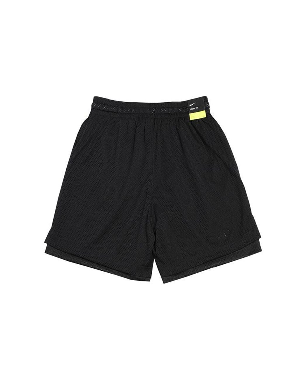 Nike Black Kd Reversible Design Basketball Sports Shorts for men
