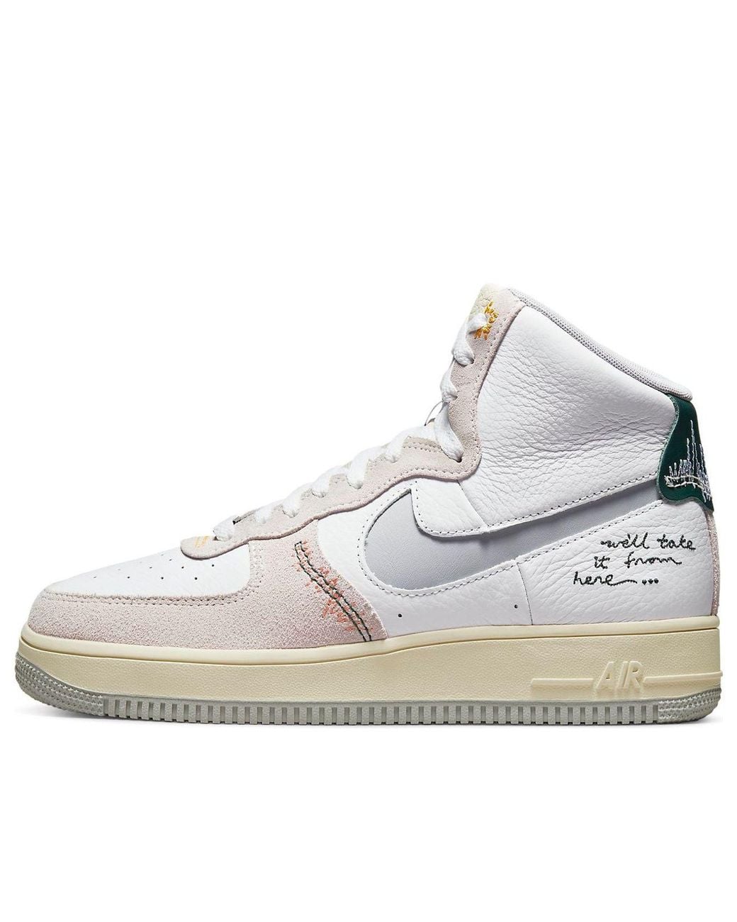 Nike White (Wmns) Air Force 1 High Sculpt 'We'Ll Take It From Here'