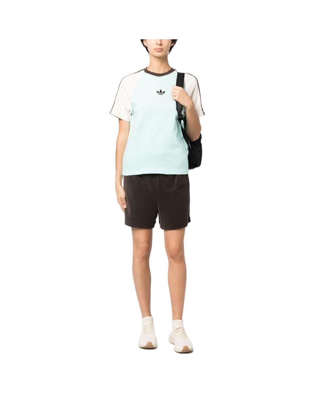 Adidas Blue X Wales Bonner Short Sleeve T-Shirt 'Clear Mint' Ij8354 for men