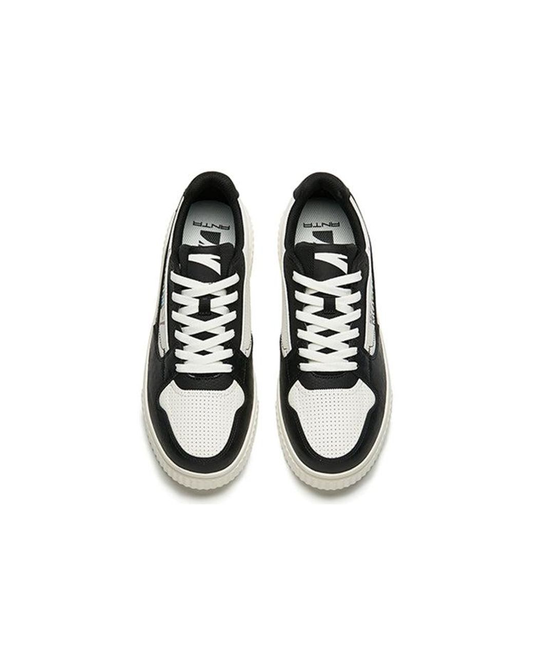 Anta Black Classic Lifestyle Low-Top for men