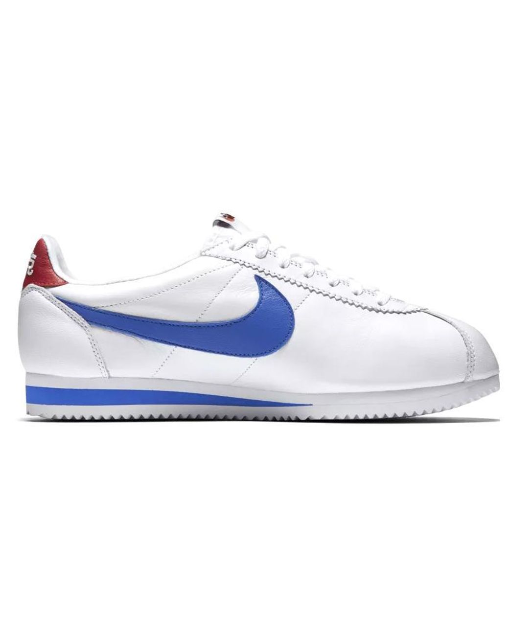 Nike Classic Cortez Leather Qs in White for Men | Lyst