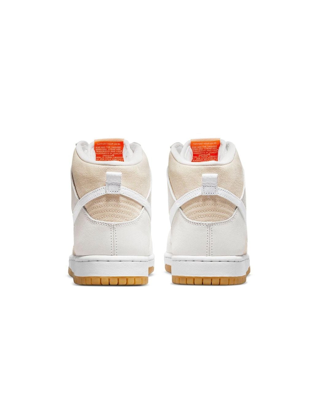 Nike White Dunk High Pro Iso Sb for men