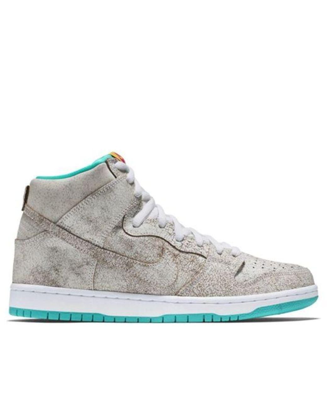 Nike Gray Sb Dunk High Premium 'Flamingo' for men