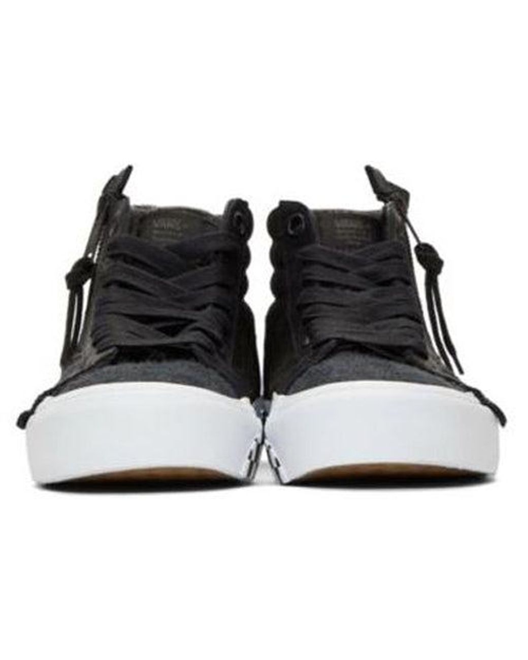 Vans Black Sk8-Hi Cap Lx Pony' for men