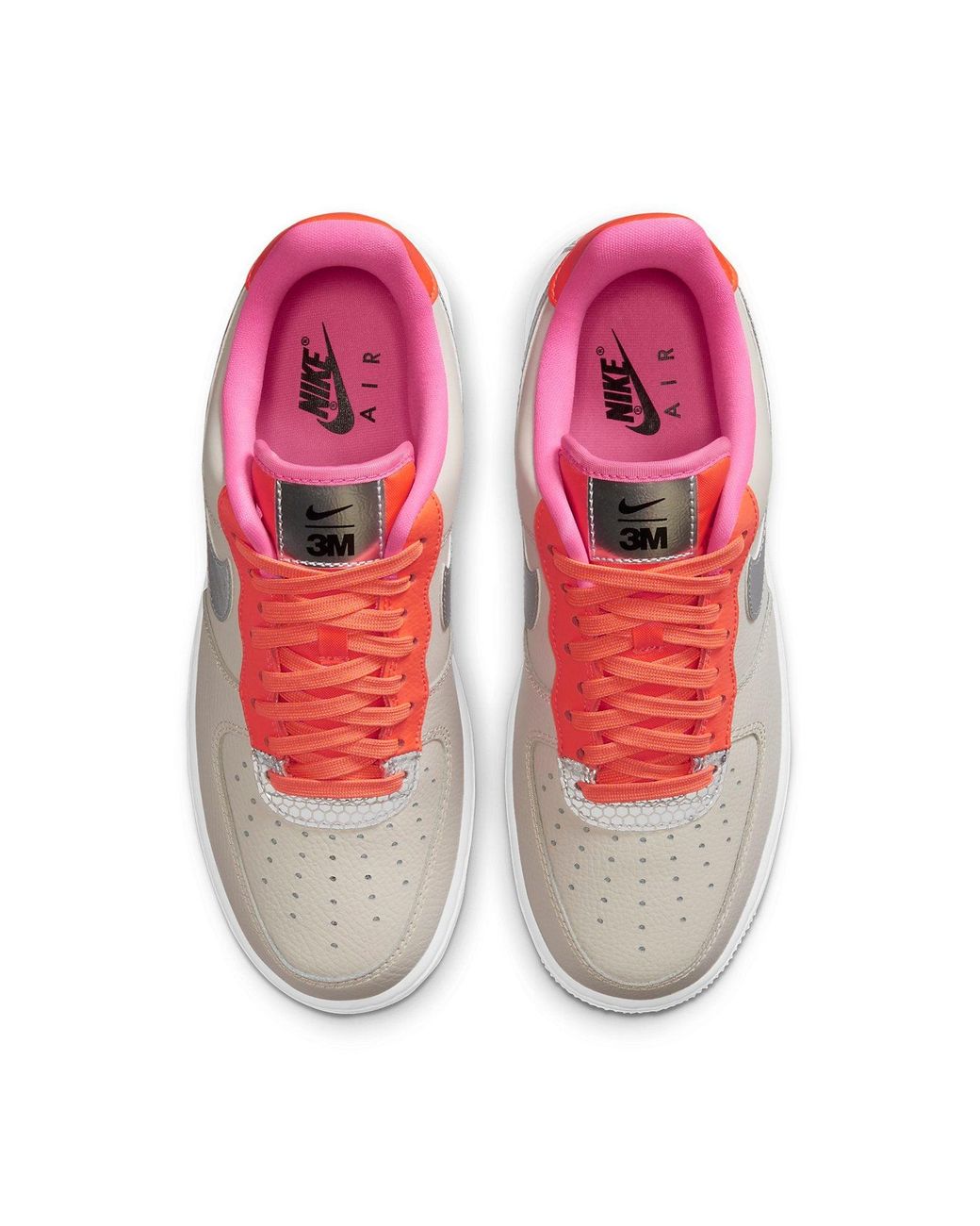 Nike White (Wmns) X 3M Air Force 1 '07 Se 'Light Orewood'