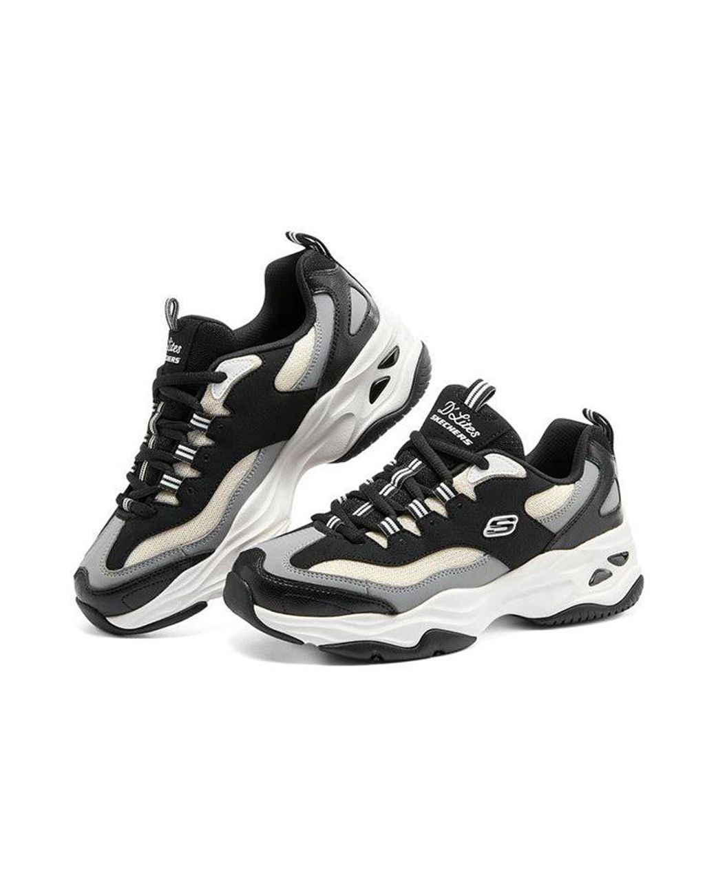 Skechers Black (Wmns) D'Lites 4.0