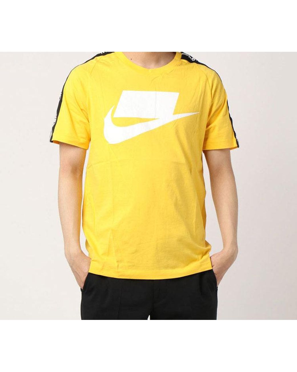 Nike Yellow Sportswear Nsw Sports Short Sleeve for men