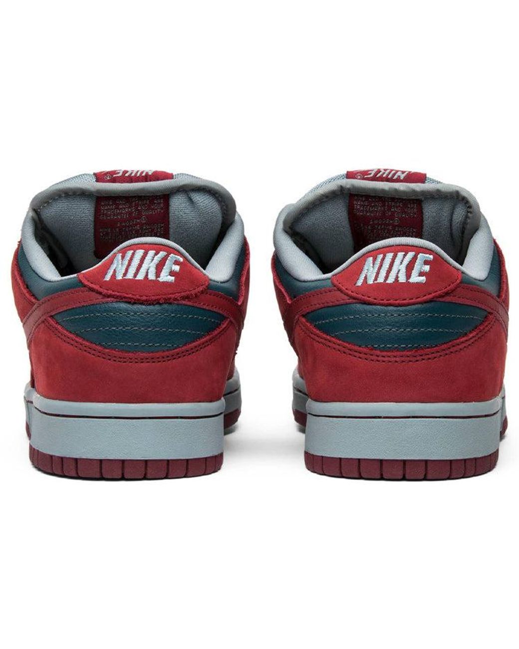Nike Red Sb Dunk Low Pro 'Sharks' for men