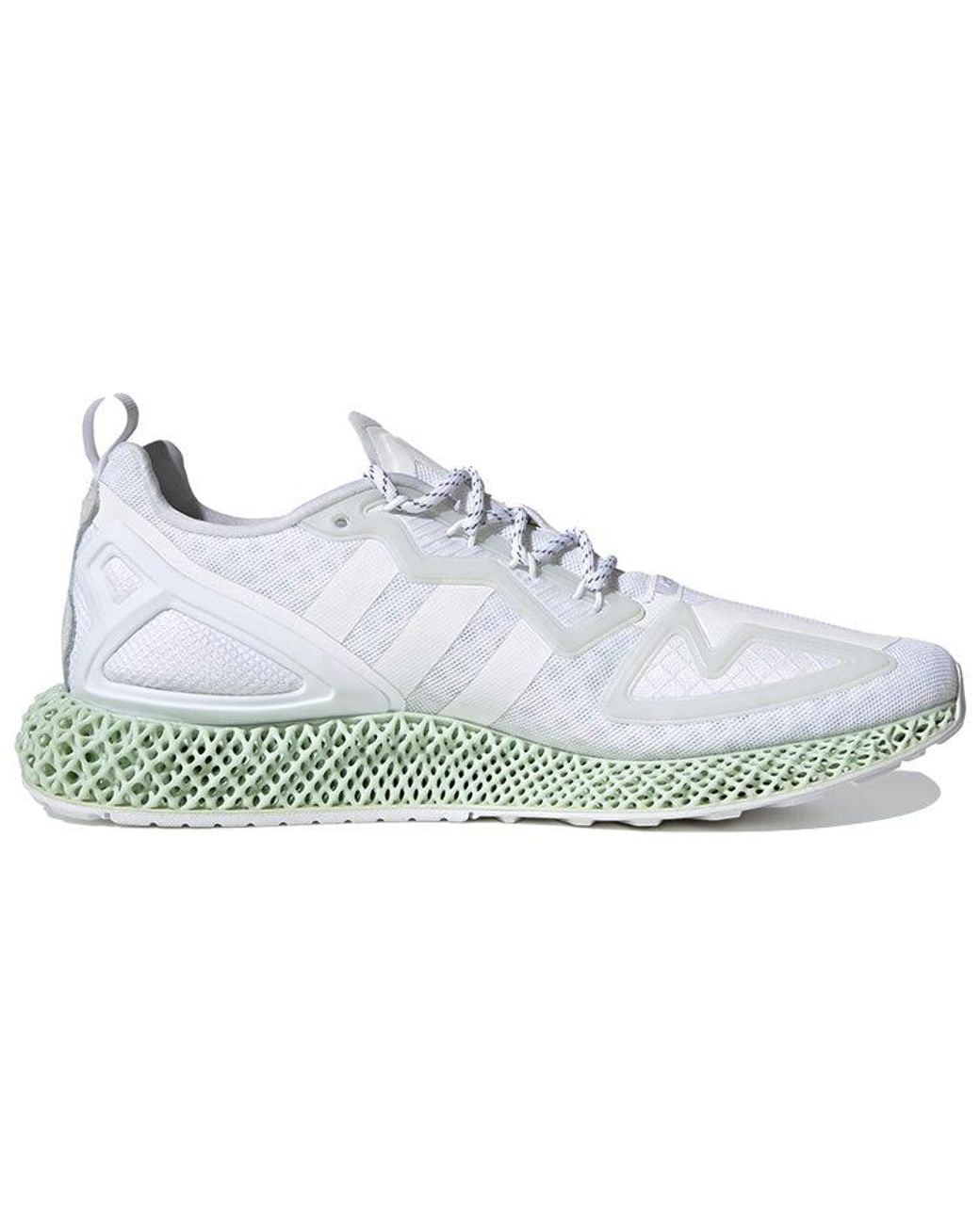 Adidas White Zx 2K 4D 'Triple' for men