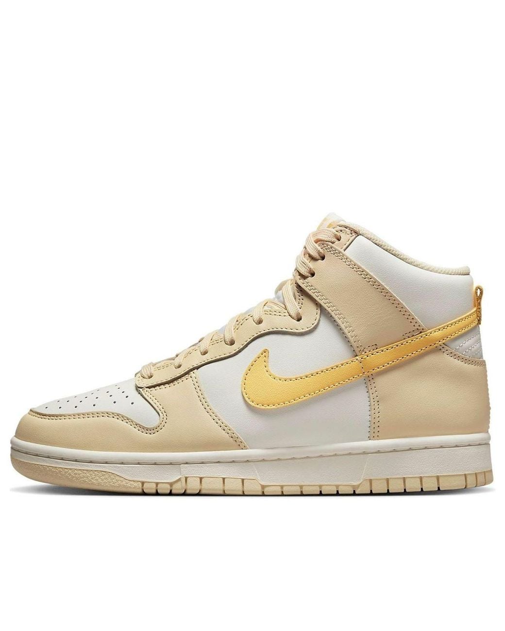 Nike Metallic (Wmns) Dunk High 'Pale Vanilla'