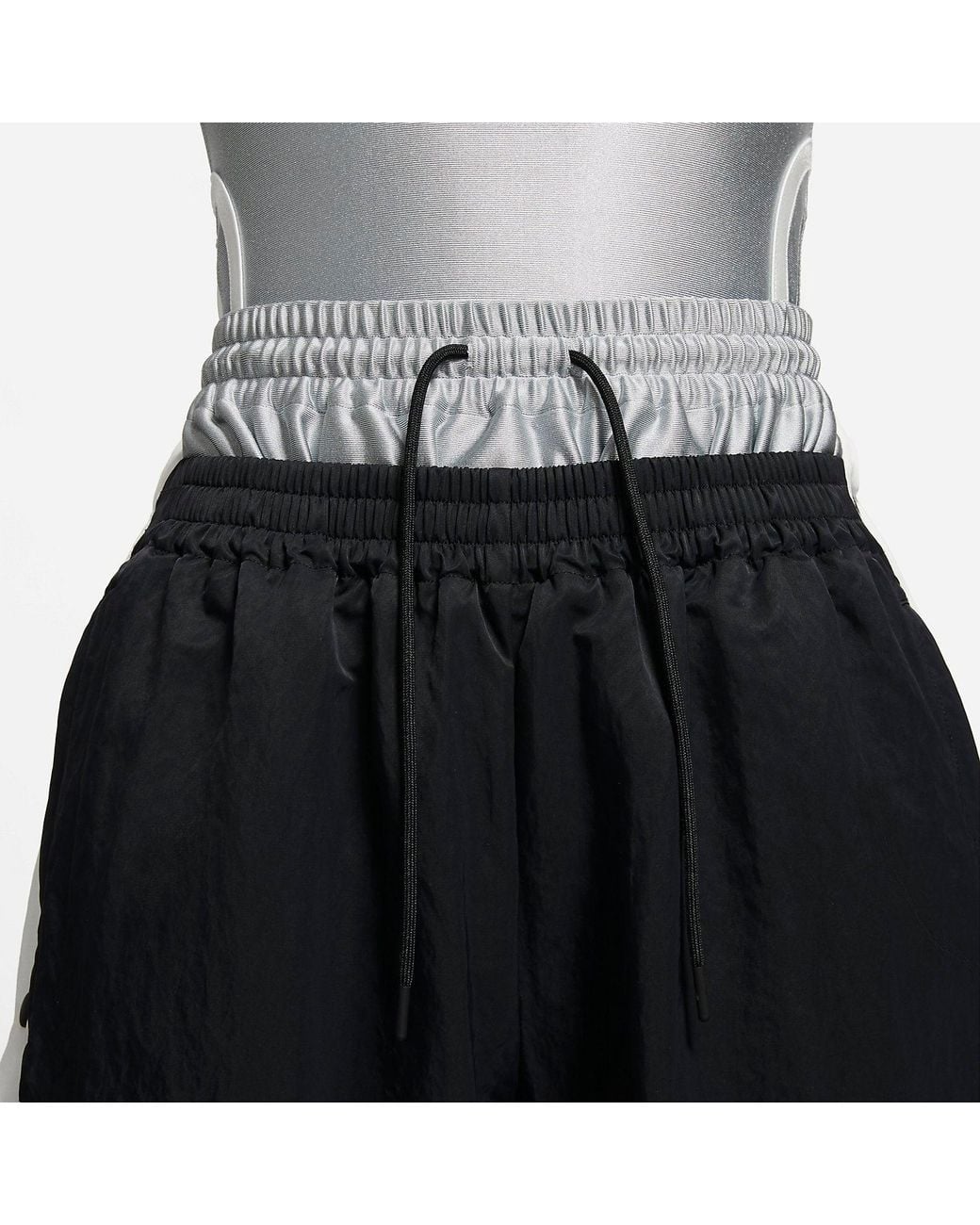 Nike Black (Wmns) X Ambush Nba Collection Nets Tearaway Pants Asia Sizing