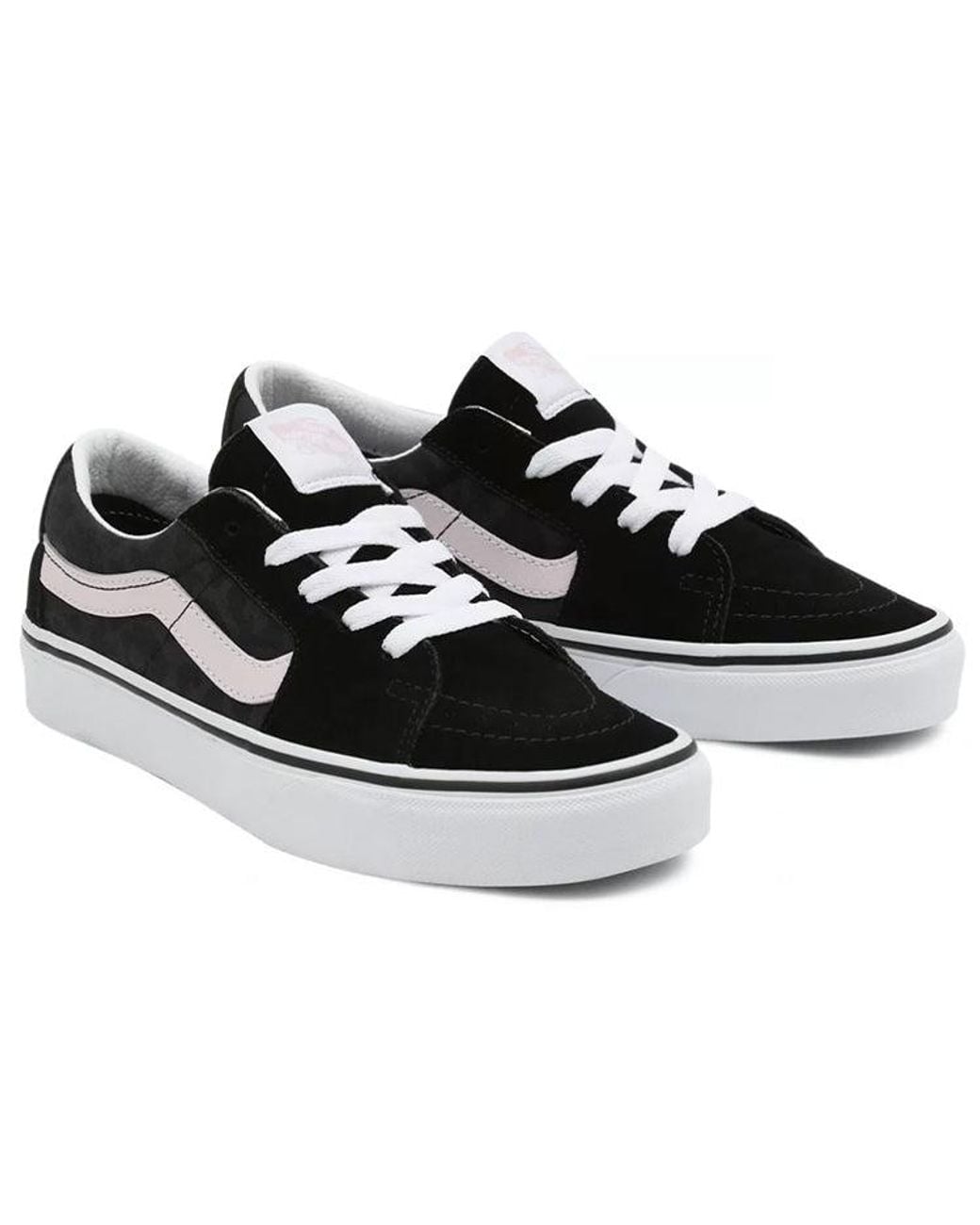 Vans Black Sk8-Low Low-Top Sneakers for men