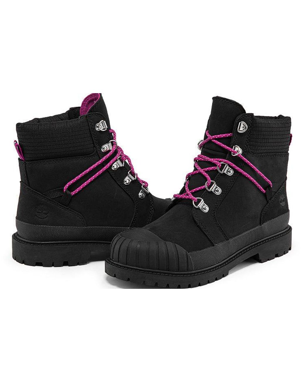 Timberland Black (Wmns) Holiday Luxe Waterproof Boot Nubuck'