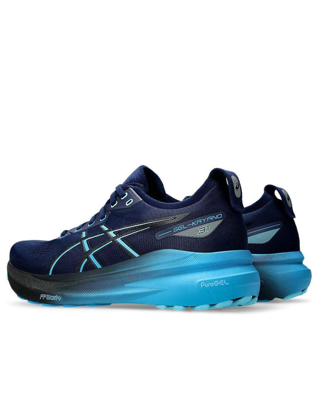 Asics Blue Gel-Kayano 31 Expanse Digital Aqua' for men